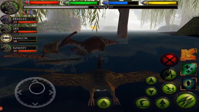 Pterodactyl VS T-Rex, Dinosaurs, Ultimate Dinosaur Simulator смотреть онлайн