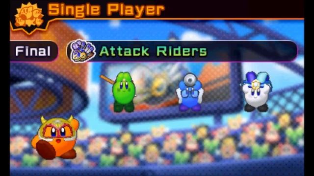 Kirby Battle Royale - All Fighter Kirby Headgear & Colors смотреть онлайн