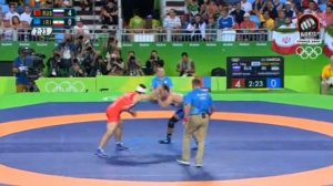 Аниуар Гедуев vs Хасан Яздани полная схватка. Rio 2016 Финал. Непризнанная победа Гедуева.