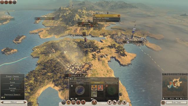 Total War Rome II: Sparta Campaign #3 - Athens....You're Next!