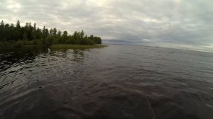 Рыбалка в Карелии  Онежское озеро