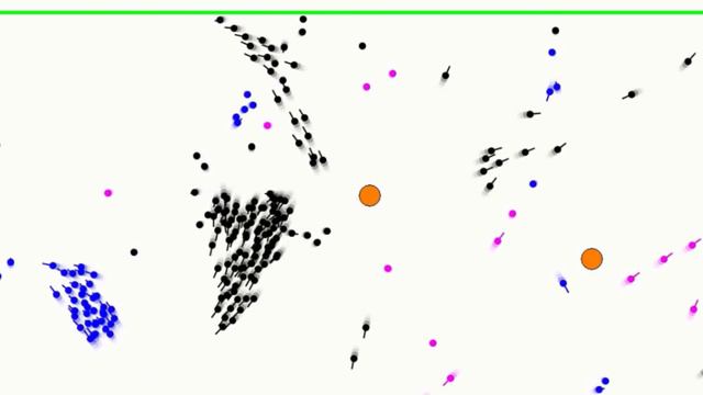 Neat AI does Predator Boids смотреть онлайн
