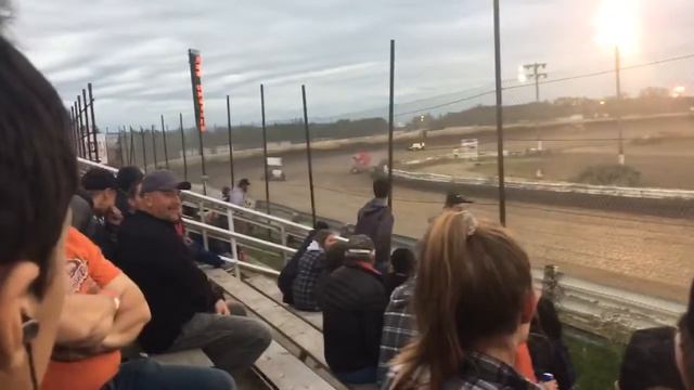 Canadian Sprint car crash смотреть онлайн