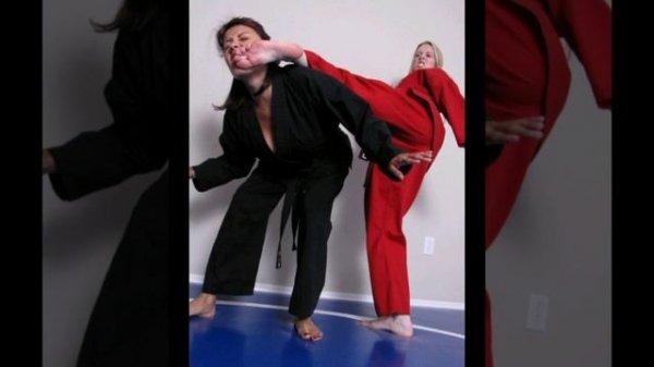 Dedicated to beautiful karate women