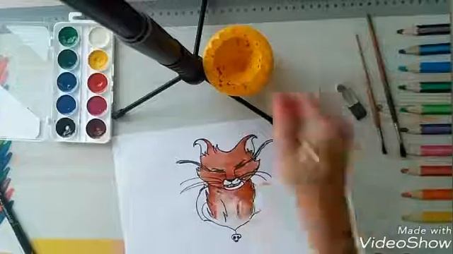 Рисую кота воителя/warriors cats/ смотреть онлайн