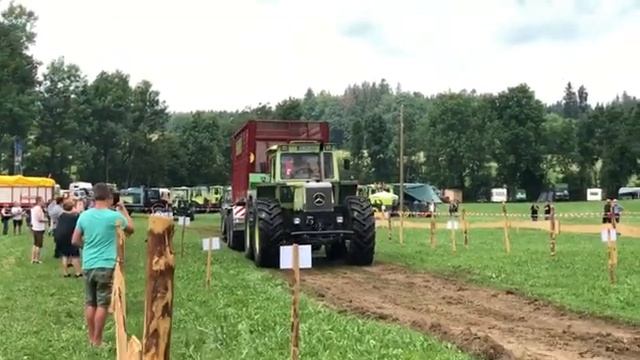 MB-TRAC 1600 217 PS HAKENLIFT MB-TRAC TREFFEN ENKENHOFEN 2019 SIGG-SERVICE DIENSTLEISTUNGEN PULLING смотреть онлайн