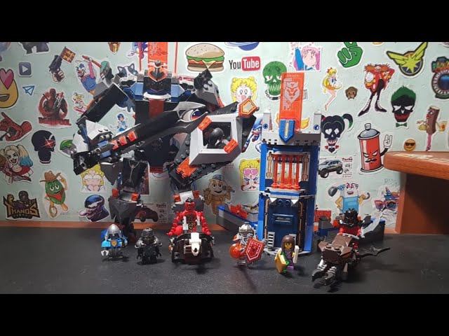 Lego NEXO KNIGHTS | Чёрный Рыцарь и Библиотека Мерлока / Обзор наборов! смотреть онлайн