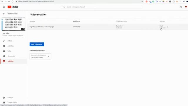 Adding Subtitles to Your Videos on YouTube смотреть онлайн