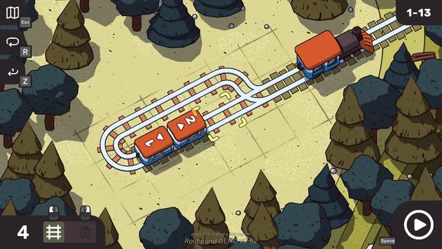 Railbound | Demo | GamePlay PC смотреть онлайн