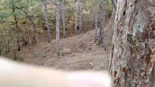 Жёстко ударился спиной на тарзанке в лесу! смотреть онлайн