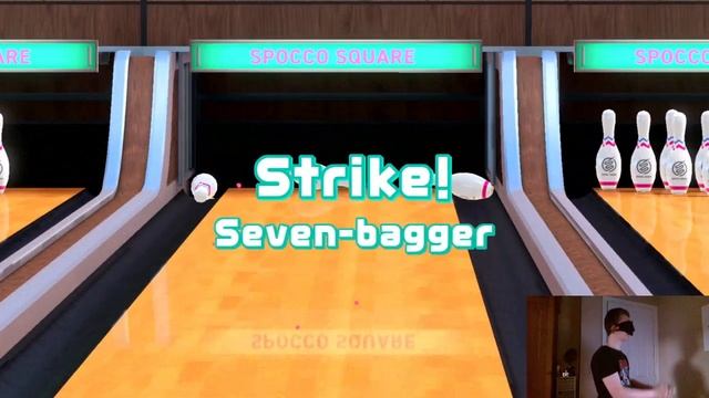 A BLINDFOLDED Perfect Game in Switch Sports смотреть онлайн