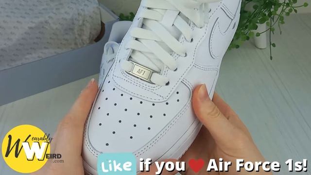 Nike Air Force 1 ON FEET + UNBOXING Review (All White Low '07) смотреть онлайн