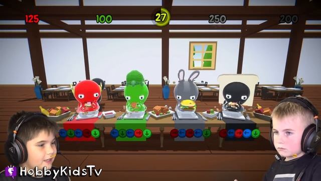 Party Panic Video Game with HobbyPig and HobbyFrog смотреть онлайн