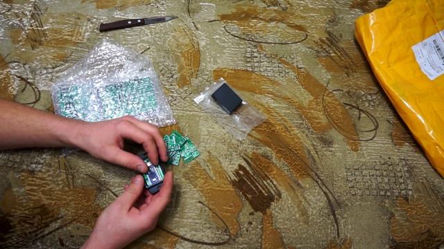 Распаковка трафарета и (Печатныех плат) смотреть онлайн