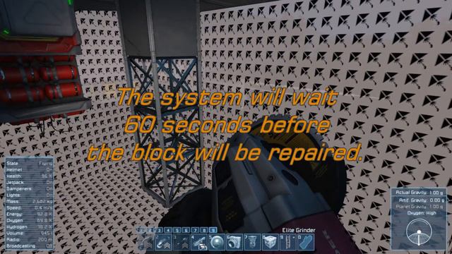 Space Engineers: Nanobot Build And Repair System (Settings)