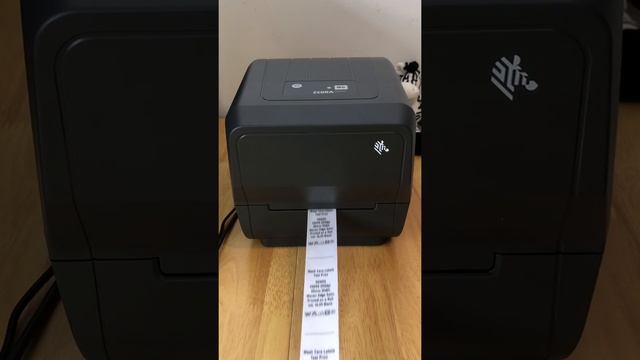 Zebra ZD220 Thermal Transfer Printer, Printing on to Satin смотреть онлайн