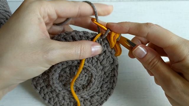 ?Я в ВОСТОРГЕ ?1ряд =2цвета? вяжите ТАК / crochet pattern смотреть онлайн