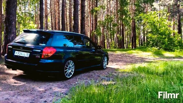 Subaru Legacy Tuned by STI from Siberia смотреть онлайн