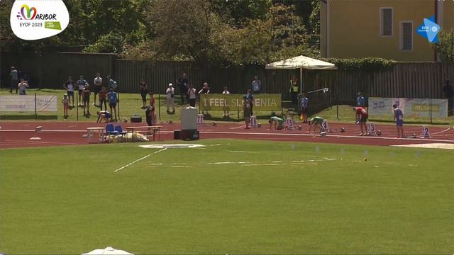 EYOF 2023 Maribor - U18M 200m Semifinal (ITA: Alessandro Trotto) смотреть онлайн