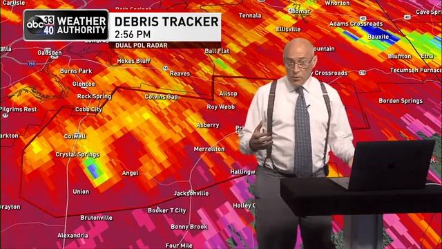 ABC 33/40 Severe Weather Coverage on March 17, 2021 смотреть онлайн
