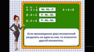 Математика   2 класс  Связь между компонентами и результатом умножения.