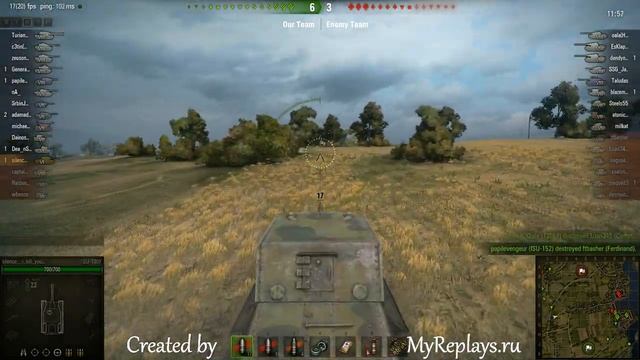 WOT: Fisherman's Bay - SU-100Y смотреть онлайн
