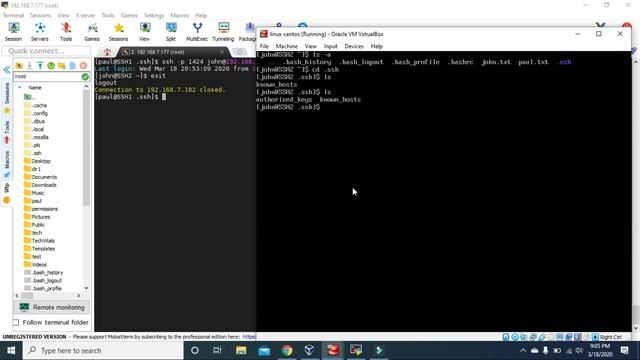 #26 - Networking - SSH Key Authentication - Public & Private Key on Linux CentOS 8 смотреть онлайн