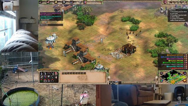 AOE2 Mountain Royals Armenian Campaign (Thoros) Mission 2 смотреть онлайн