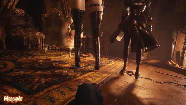 #7 Lady  Dimitrescu XL Dominatrix Outfit