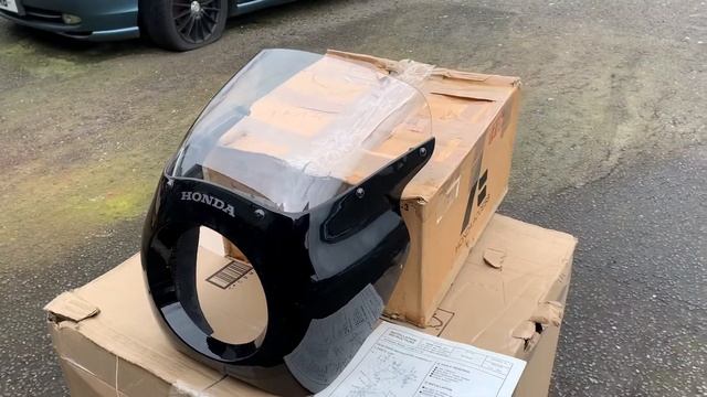 Honda VF750 Magna  C3 Windshield Windscreen Genuine Honda VF750C Magna V4 1994 Up CustomCruisers.co