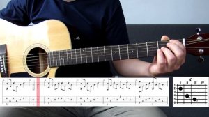 Разбор на гитаре мелодии из к/ф Титаник