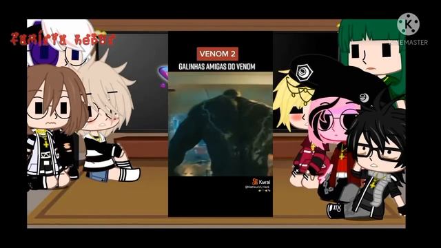 Bnha React To Deku As Venom {gacha Clube}[]{família Nepol}[]?? []{????}[]