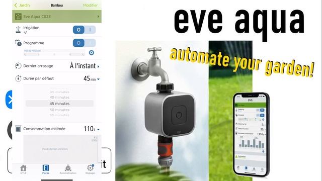 Eve Aqua - water your garden with HomeKit! смотреть онлайн