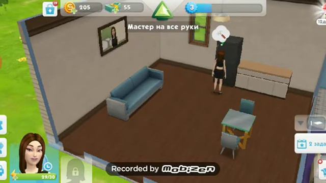 Играю в симс мобайл. The sims. смотреть онлайн