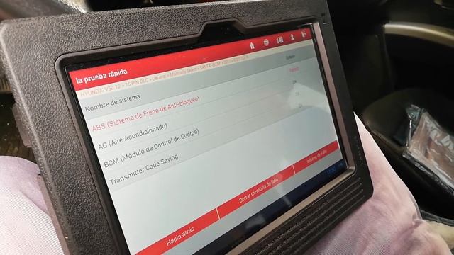 Escaneo De Hyundai Santa Fe