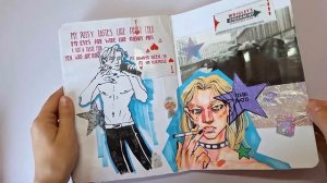 обзор на скетчбук часть 2 \\ sketchbook tour