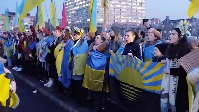 Государственный гимн Украины (Лондон январь 2023)