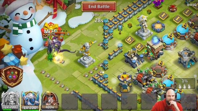 None Evolved Celestica vs Top Heroes of Castle Clash смотреть онлайн