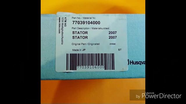 Новый статор на моем KTM EXC 250f