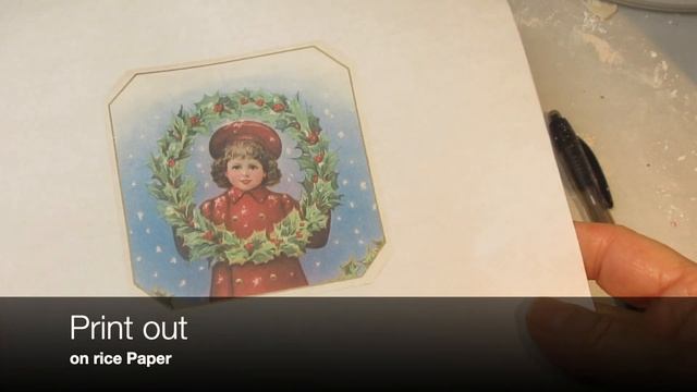 Diy Christmas Decoupage OrNaMeNtS with wrapping paper, fabric, rice paper, napkins смотреть онлайн