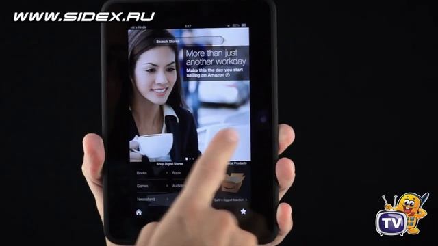 Sidex.ru: Обзор Amazon Kindle Fire HD 7" смотреть онлайн