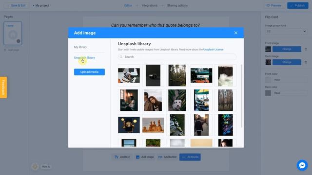 How to create a Flip Card Game on Interacty смотреть онлайн