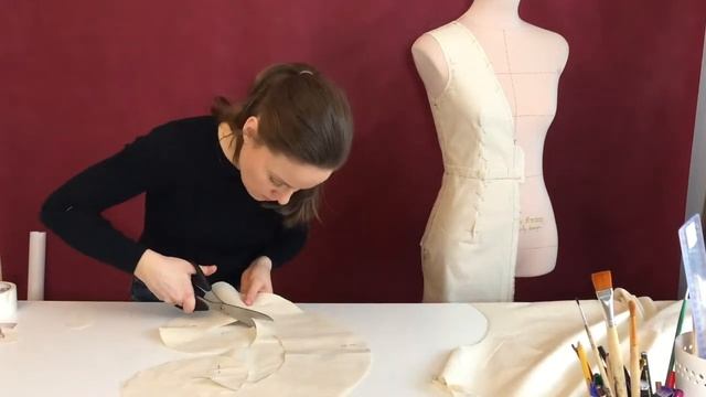 Как сделать волан к платью смотреть онлайн