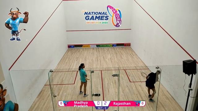 Quarter Finals - Court 4- Women's & Men's Team - National Games 2023 - Goa смотреть онлайн