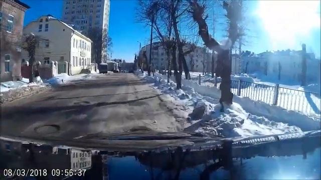 Экзаменационный маршрут г Киров с разворотами видео N2 смотреть онлайн