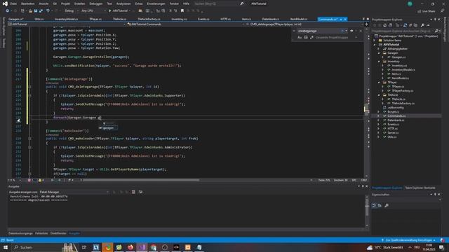 AltV Scripting Tutorial #60 - Einfaches Garagensystem #2 [C#] [Deutsch] смотреть онлайн