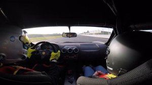 Ferrari F430 Challenge shake down at Snetterton 300