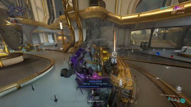 Warframe: Red Crit Baruuk Prime in Action Steel Path Void Defense | Defend the Target смотреть онлайн