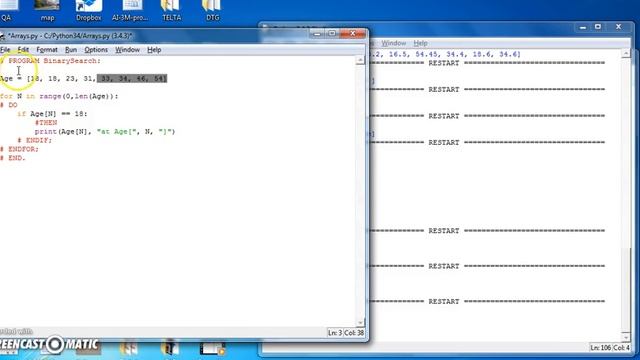 Python: Arrays - Searching смотреть онлайн