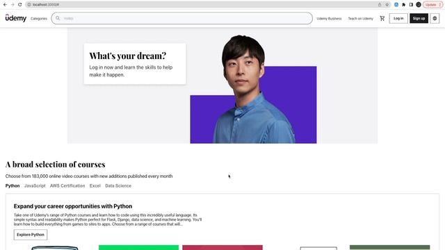 Mastering Full Stack App Development: Udemy Clone Application UI Overview #04 смотреть онлайн